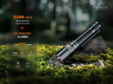 Fenix E28RV2 Rechargeable EDC Flashlight 4.76" 1700 Lumens