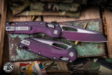 Microtech Standard Issue "MSI" Ram-LOK Manual Folding Knife Faded Sangria Tri-Grip Polymer 3.85" M390 Wharncliffe Cerakote 210T-1PMFSR