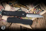Kershaw Livewire OTF Automatic Knife Black Aluminum 3.3" MagnaCut Reverse Tanto TT Black PVD/Satin 9000R