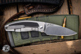 Three Rivers Manufacturing NEUTRON 2 Frame Lock Folding Knife Concord Grape G10 3" MagnaCut Stonewash