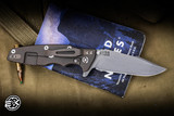 Rick Hinderer Knives Eklipse Folding Knife Tri-Way Black G10 Battle Bronze 3.5″ Harpoon Spanto
