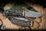 Mcnees Knives MAC2 Black Bronze Swerve Titanium 3.5" MagnaCut Stonewash