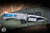 ProTech Duke Custom Automatic Folding Knife Blasted-Tumbled 2.65" Mikie Irie Drop Point