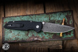 Protech TR-3 Custom Manual Folding Knife 3.5" Drop Point Stonewash INTEGRITY2025.001