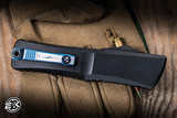 Microtech Marfione Select Custom Combat Troodon Gen III OTF Automatic 4" Bowie Blued Baker Forge CopperMai Damascus 1146-16MS3