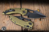 Microtech Stitch Automatic Folding Knife OD Green 3.75" M390 Black 169-1OD
