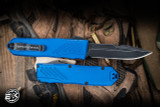 NEW-Guardian Tactical RECON-035 G2 OTF Automatic Knife Blue 3.3" MagnaCut Drop Point Dark Stonewash 94611-G2
