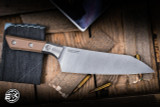 Microtech Chef Kitchen Knife Coyote Tan G10 8" M390 Stonewash 3000B-10CE