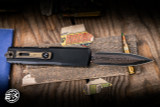 Microtech Marfione Custom Select UTX-85 Gen III OTF Automatic Knife 3.1" Dagger Baker Forge CopperMai Damascus 1232-16MS1-2