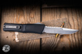 Preowned-Microtech Combat Troodon Gen III OTF Automatic Knife 4" Interceptor Stonewash 1217-10S