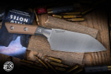 Microtech Santoku Kitchen Knife Coyote Tan G10 6" M390 Stonewash 3200B-10CE