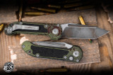 Microtech LUDT Gen III Automatic Folding Knife Outbreak Aluminum 3.4" M390 Tanto 1136-1OBS