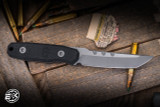 Blackside Customs Kimura Covert Fixed Blade Knife G10 4" 154CPM Two Tone Graymatter