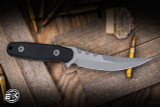 Blackside Customs Cat-5 Covert Fixed Blade Knife G10 4.8" 154CPM Two Tone Graymatter