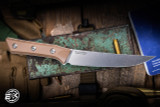 Microtech Boning Kitchen Cutlery Knife Coyote Tan G10 6.1" M390 Stonewash 3100-10CE