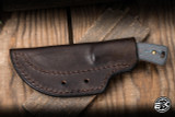 Three Rivers Manufacturing TRM TAGALONG Fixed Blade Knife Shipwreck Camo Carbon 2.4" MagnaCut Stonewash