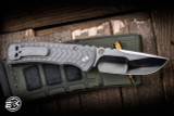 Prototype-Chaves Knives/ProTech Custom Redencion Automatic Knife Grey 17-4 Steel 3.4" Mike Irie Compound