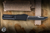 Microtech Combat Troodon Gen III OTF Automatic Knife Tactical 4" M390 Hellhound 1219-1TS
