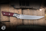Microtech Boning Kitchen Knife Merlot G10 6.1" M390 Stonewash 3100B-10MR