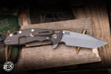 Rick Hinderer Knives XM-24 Folding Knife OD Green G10 4" S45VN Working Finish