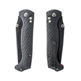 Toor Knives Dropwing Folding Knife Shadow Black G10 3.5" MagnaCut Black