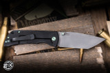 Preowned-Mcnees Knives MAC2 Green-Bronze Swerve Titanium 3.5" MagnaCut