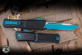 Microtech Combat Troodon Gen III OTF Automatic Knife Turquoise 4" M390 Drop Point 1143-1TQSK