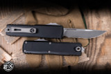 Microtech UTX-85 Gen IV OTF Automatic Knife 3" M390 Apocalyptic Serrated Stonewash 12314-11AP