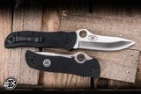 Spyderco Sprint Run Terzuola Starmate Folding Knife Black G10 3.7" 20CV Satin C55G20CVP