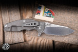 Preowned-Rick Hinderer Knives Jurassic Slicer Hollow Ground Coyote G10 3.4″ MagnaCut Working Finish