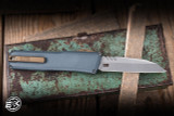Preowned-Axial Knives Shift Aluminum Navy OTF 3.3" MagnaCut Wharncliffe Stonewash