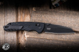 Preowned-Hogue Knives Deka Folding Knife Black G10 3.25" Wharncliffe Black 24266