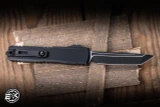 Microtech Ultratech Gen IV OTF Automatic Tactical Knife Black 3.5" M390 Tanto 11234-1T