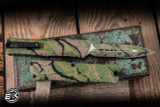 Microtech Combat Troodon Gen III OTF Automatic Knife OD Green/Tan Black Splatter Aluminum 4" Dagger 1142-1ODTA-BKSPLS