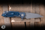 Hinderer Full Track Tri-Way Blue/Black G10 3.75" S45VN2 Wharncliff Battle Blue