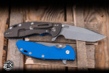 Hinderer XM-24 Tri-Way Blue G10 4" S45VN2 Harpoon Spanto Battle Bronze