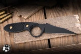 Toor Knives Cortano Tombstone Fixed Blade Knife Black G10 3" CPM M4 Wharncliffe