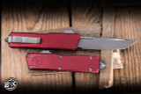 Microtech Scarab II Executive Gen III Merlot Aluminum 4" M390 Tanto Apocalyptic 1177-10APMR