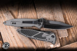 Microtech Socom Elite Folding Knife Signature Series Natural Clear Carbon Fiber Inserts 4" M390 DLC Spearpoint 160-1DLCTNCCFISS