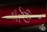 SERGEY ROGOVETS Custom Bolt Action Pen Brass 5.5" Parker EK-2997