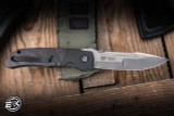 Preowned-Custom Knife Factory x Terzuola Eagle Rock Carbon Fiber 4" S90V
