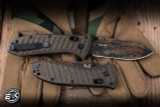 Benchmade Limited Edition Presidio II Axis Folder Knife 6061-T6 Aluminum 3.7" S30V  Drop Point 570CAMO-2601