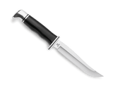 Buck Knives 105 Pathfinder Fixed Blade Knife Black Phenolic 5" 420HC Clip Satin