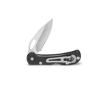 Buck Knives 726 Mini Spitfire Folding Knife Black Aluminum 2.75" 420HC Drop Point  0726BKS