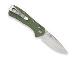 Buck Knives 791 Range Pro Folding Knife Textured Green Glass Filled Nylon 3.38" 154CM Drop Point Satin