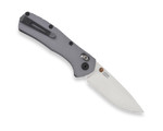 Buck Knives 791 Range Elite Crossbar Lock Knife Grey Aluminum 3.4"  MagnaCut Drop Point Satin  0791GYS
