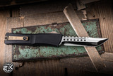 Marfione Custom Combat Troodon Gen III OTF Black 4" M390 Hellhound Mirror Polish 1219-1HPBRZSFLTI