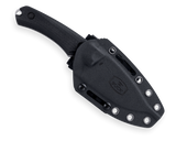 Buck Knives 664 Alpha Hunter Backcountry Fixed Blade Knife Black Veraflex Rubber 3.6" 420HC Drop Point Bronze 0664BKS1-B