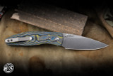 Three Rivers Manufacturing ATOM Folding Knife Bolts Camo Carbon 3.5" MagnaCut Drop Point