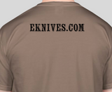 EKnives Cowboy Knox "Bless Your Heart" Espresso Comfort Colors 100% Cotton T-Shirt